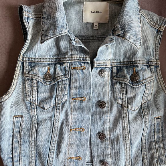Aritzia Jean Vest - Picture 2 of 3